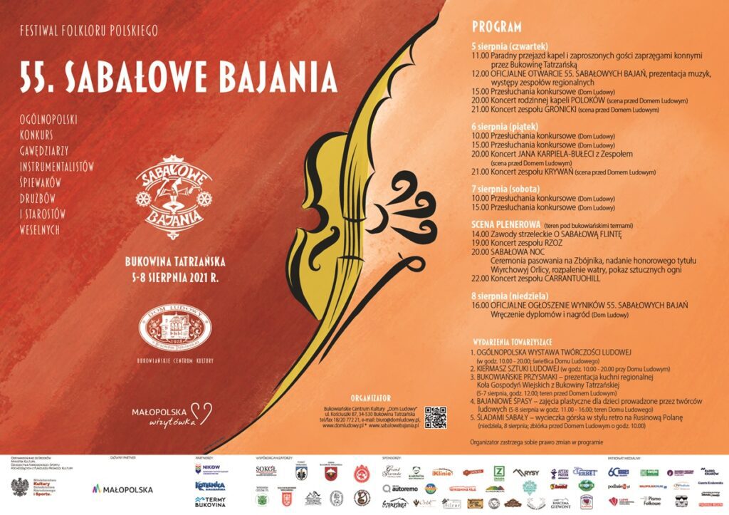 Festiwal Sabałowe Bajania w Bukowinie Tatrzańskiej